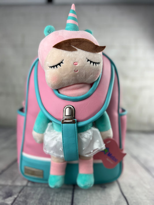 Teal Unicorn Backpack
